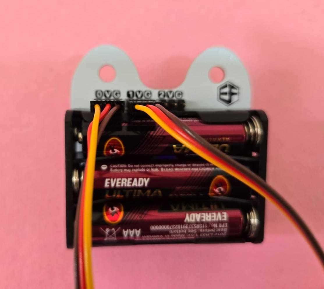 Back Leg Servo connected to P1 of expansion Board