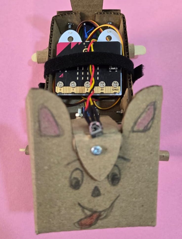 DIY Robot Dog with Art]