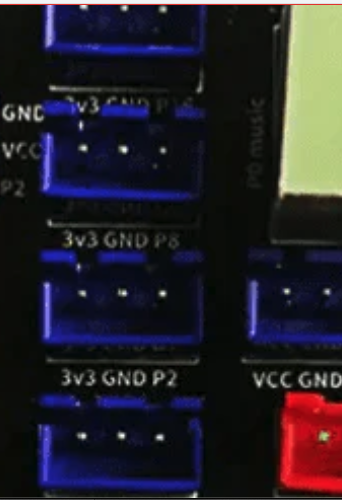 Neopixel connection port