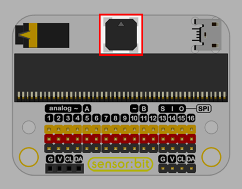Buzzer of Sensor:bit board