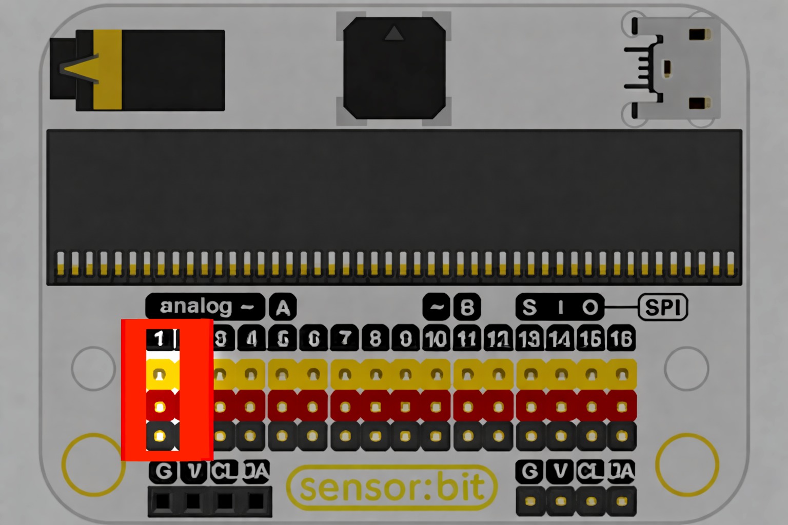 Soil Moisture connection port
