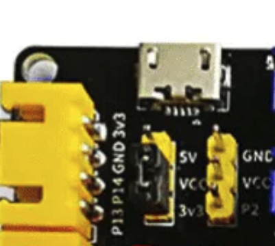 Servo connection pins